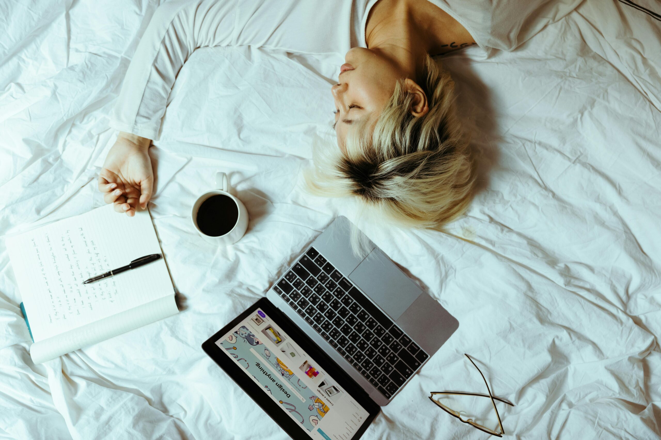 woman going through work-related stress