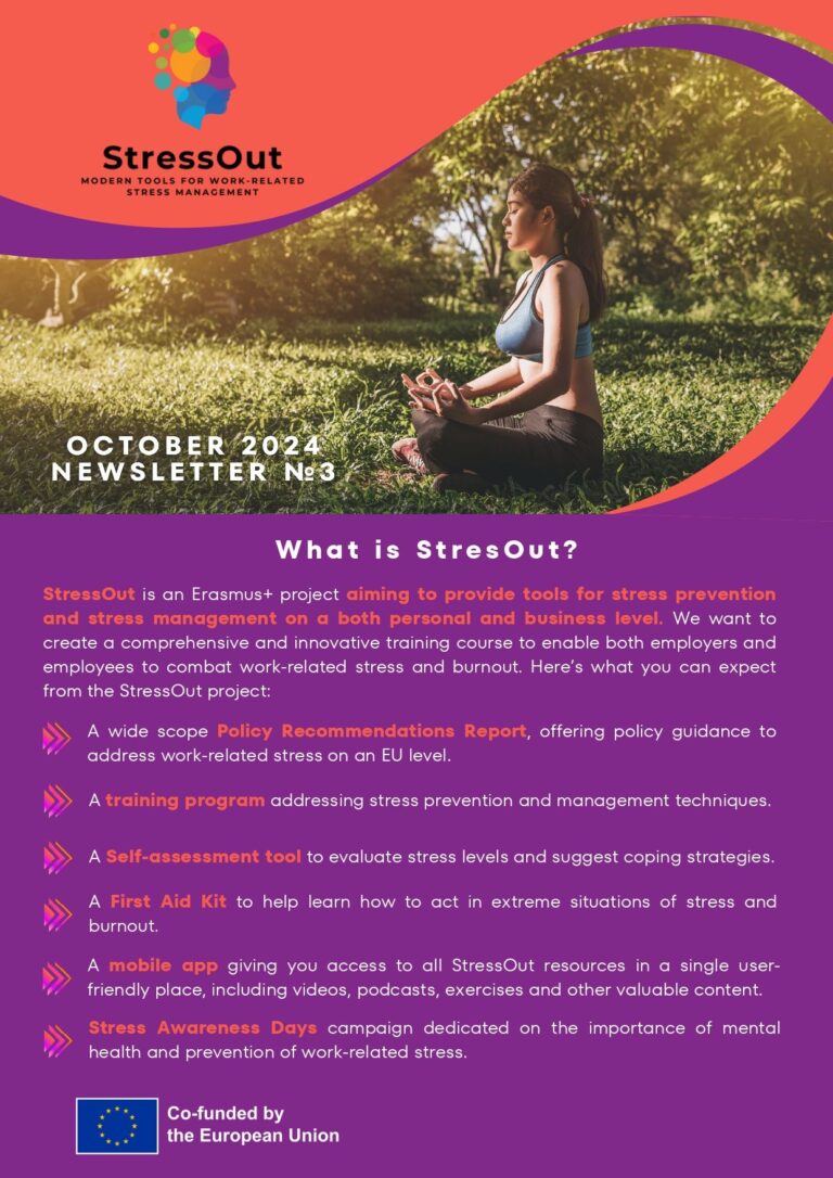 Explore the Latest Developments in the Third StressOut Project Newsletter!