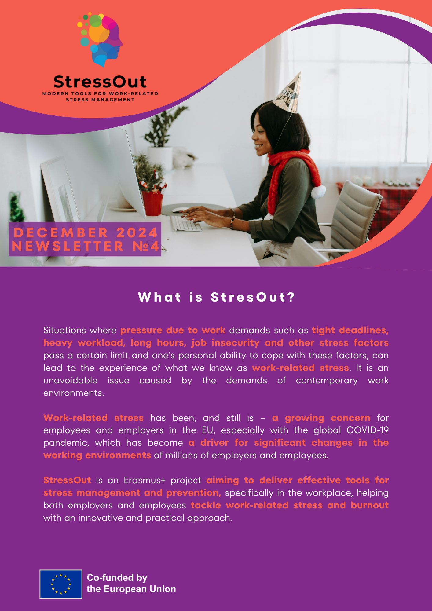 StressOut Newsletter 4 English