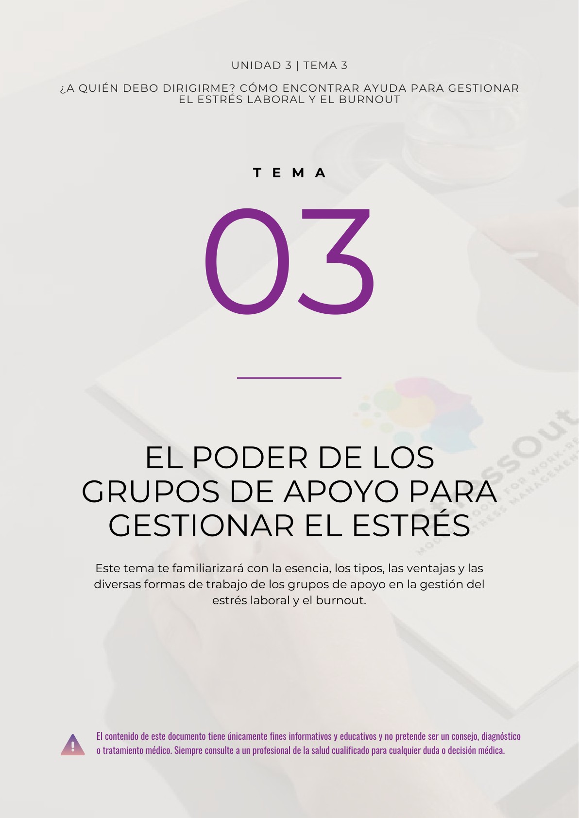 T3 - The Power of Support Groups in managing stress_page-0001