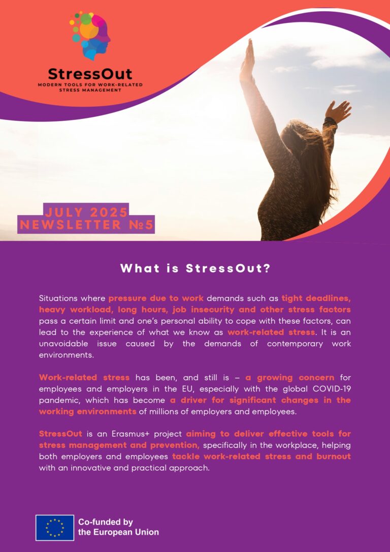 Explore the New Stress Management Tools in the Fifth StressOut Newsletter